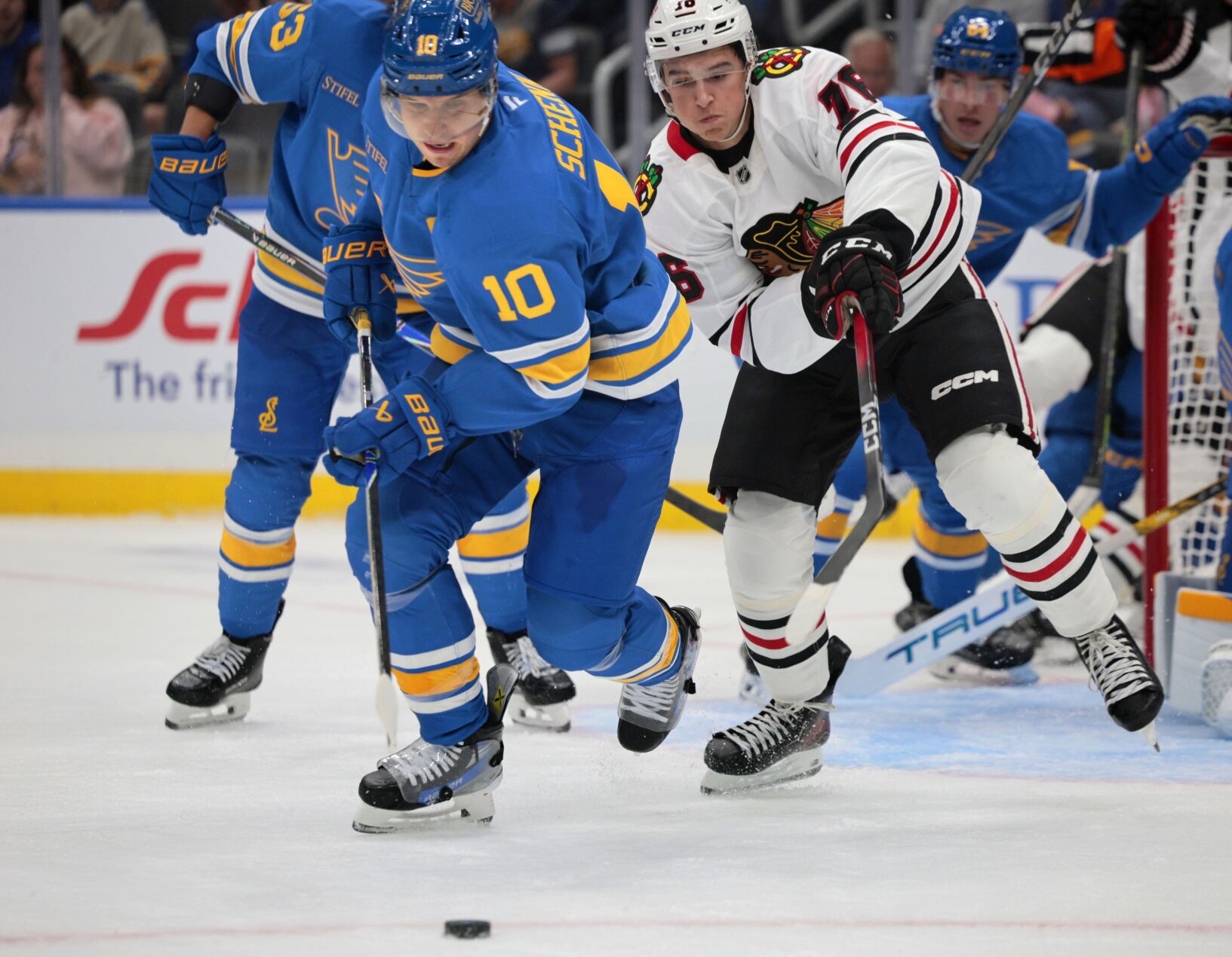 Blues host the Blackhawks in first preseason game